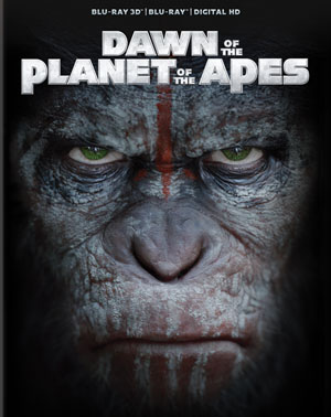 Dawn of the Planet of the Apes 3D Blu-ray