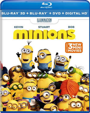 Minions 3D Blu-ray