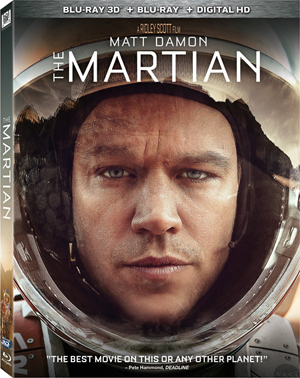 The Martian 3D Blu-ray