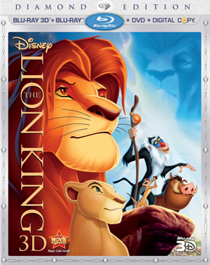 The Lion King 3D Blu-ray