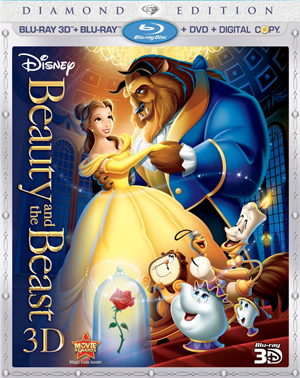 Beauty and the Beast 3D Blu-ray