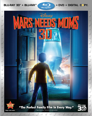 Mars Needs Moms 3D Blu-ray