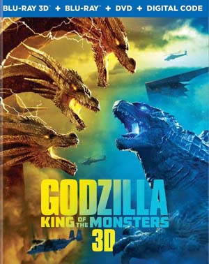 Godzilla: King of the Monsters 3D Blu-ray