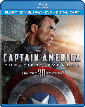 Captain America: The First Avenger 3D Blu-ray