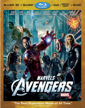 The Avengers 3D Blu-ray