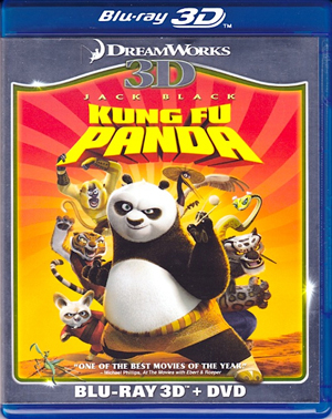 Kung Fu Panda 3D Blu-ray