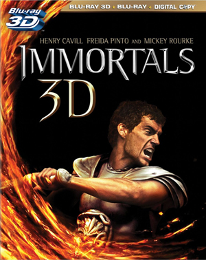Immortals 3D Blu-ray