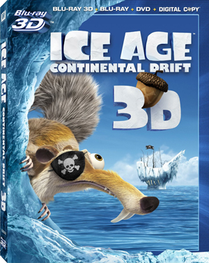 Ice Age: Continental Drift 3D Blu-ray