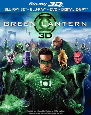 Green Lantern 3D Blu-ray