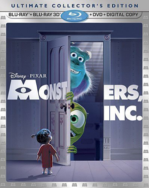 Monsters, Inc. 3D Blu-ray