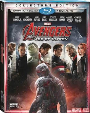 Avengers: Age of Ultron 3D Blu-ray