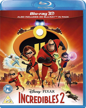 Incredibles 2 3D Blu-ray