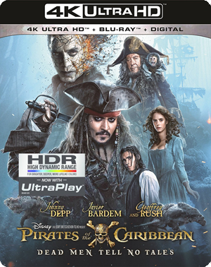 Pirates of the Caribbean: Dead Men Tell No Tales 4K Blu-ray