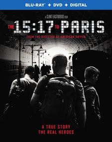 The 15:17 to Paris Blu-ray