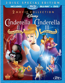 Cinderella II: Dreams Come True / Cinderella III: A Twist in Time Blu-ray